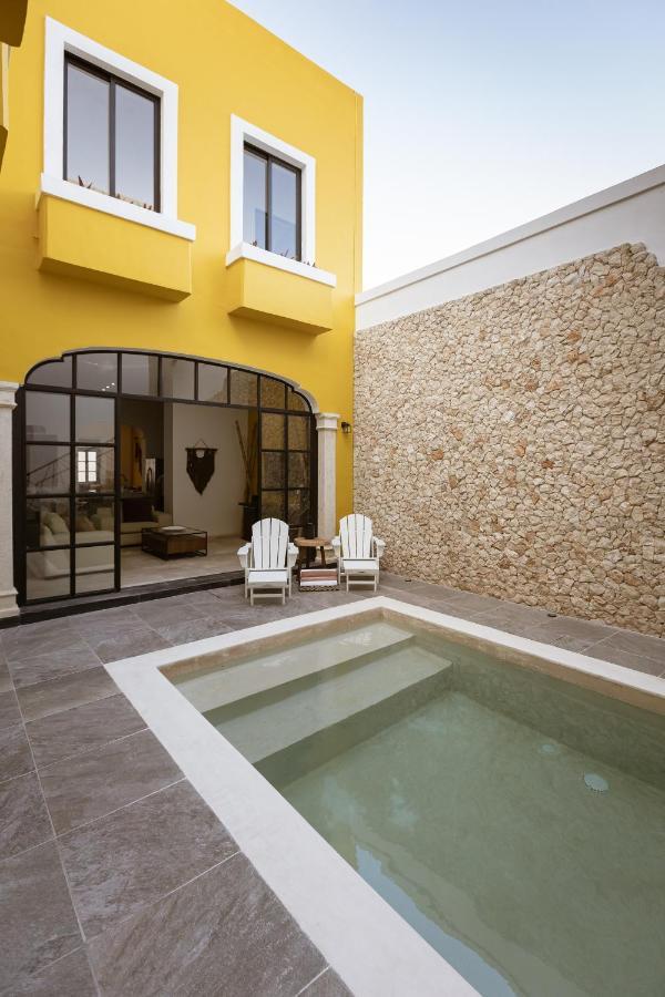 Casa Ubicada En El Corazon De Merida, Ac Y Piscina! Ngoại thất bức ảnh